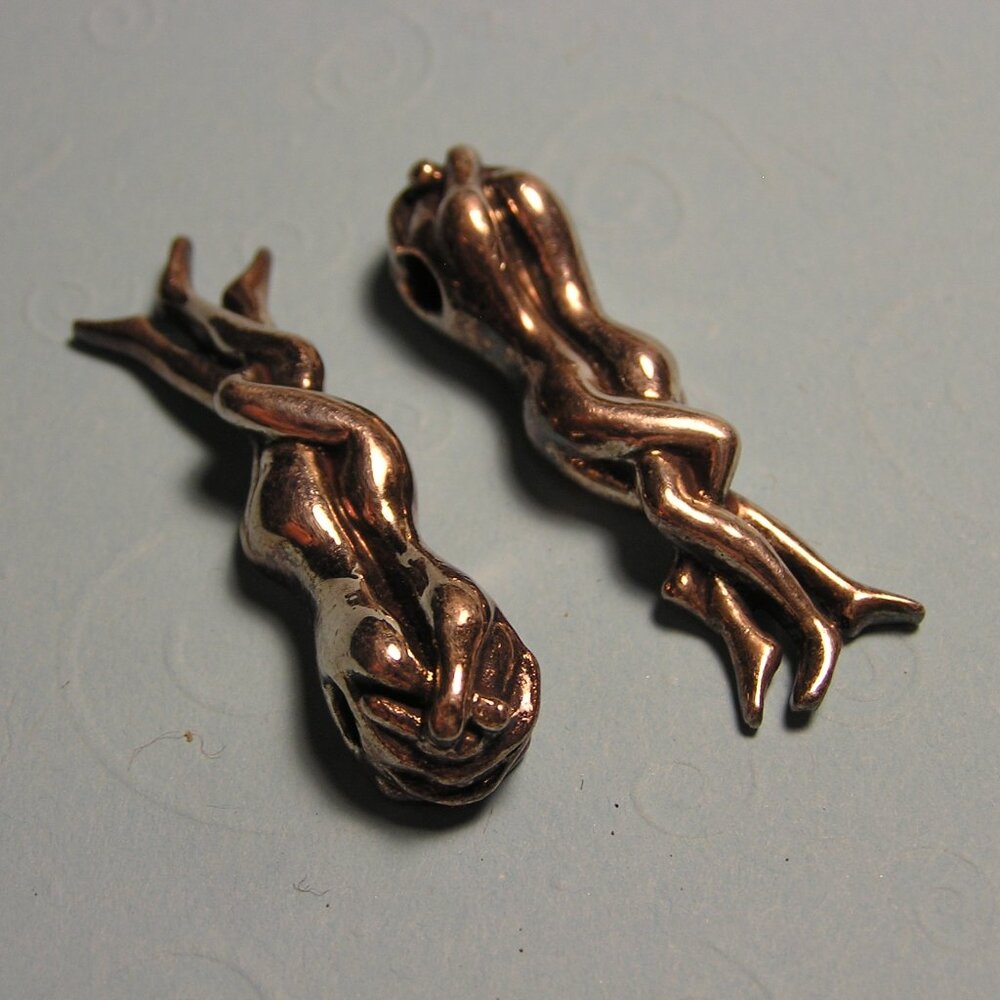 Bohemian "Twisted Embrace Best Friend Hug Charms"